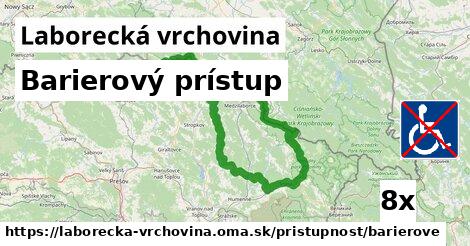 Barierový prístup, Laborecká vrchovina