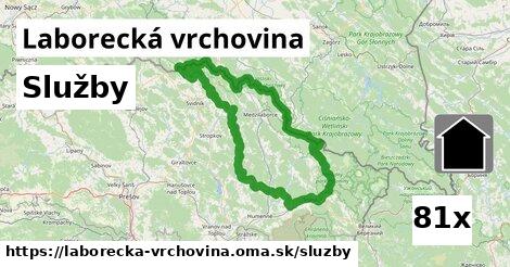 služby v Laborecká vrchovina