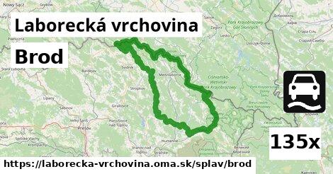 Brod, Laborecká vrchovina