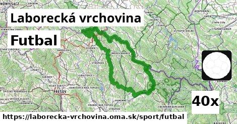 Futbal, Laborecká vrchovina