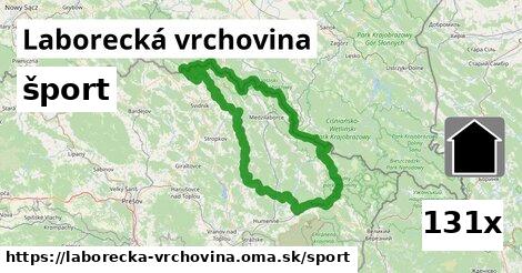 šport v Laborecká vrchovina