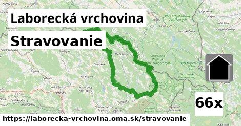 stravovanie v Laborecká vrchovina