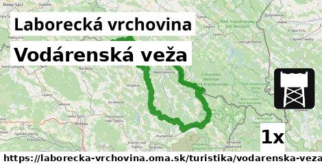 Vodárenská veža, Laborecká vrchovina