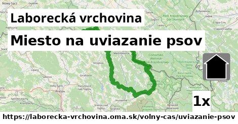 Miesto na uviazanie psov, Laborecká vrchovina