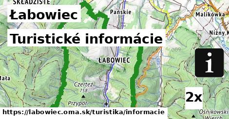 turistické informácie v Łabowiec