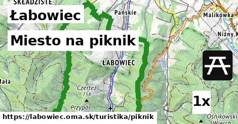 miesto na piknik v Łabowiec