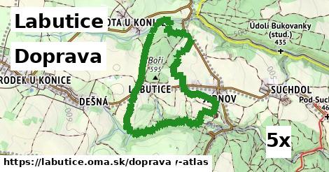 doprava v Labutice