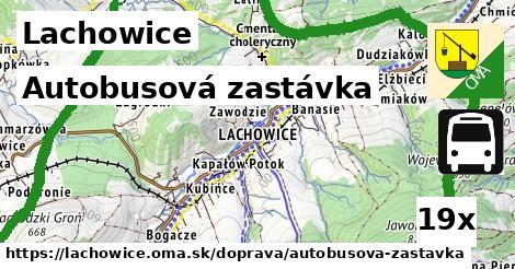 Autobusová zastávka, Lachowice