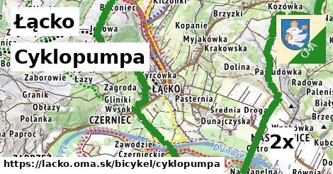 Cyklopumpa, Łącko