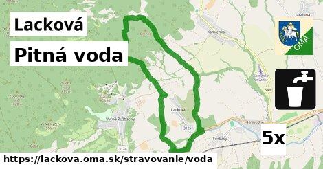 Pitná voda, Lacková