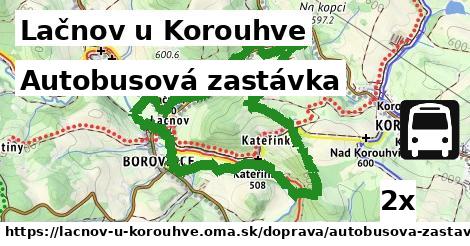 Autobusová zastávka, Lačnov u Korouhve