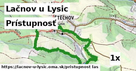 prístupnosť v Lačnov u Lysic