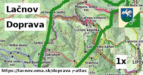 doprava v Lačnov