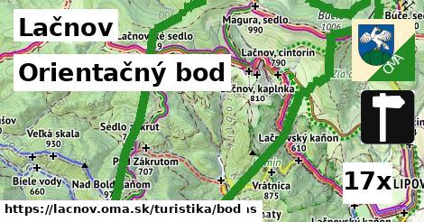 orientačný bod v Lačnov