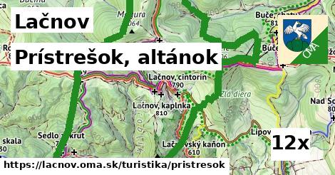 Prístrešok, altánok, Lačnov