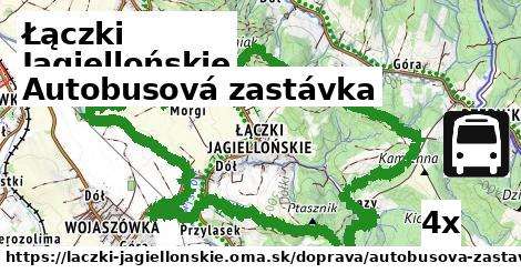 Autobusová zastávka, Łączki Jagiellońskie
