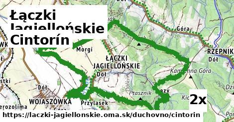 Cintorín, Łączki Jagiellońskie