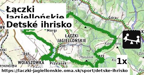 Detské ihrisko, Łączki Jagiellońskie