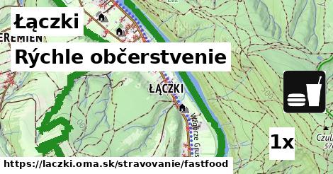 rýchle občerstvenie v Łączki