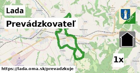 prevádzkovateľ v Lada