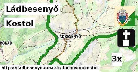 Kostol, Ládbesenyő