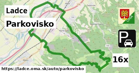 Parkovisko, Ladce