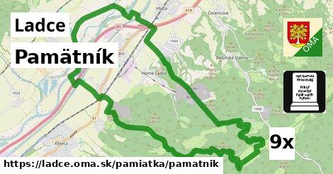 Pamätník, Ladce