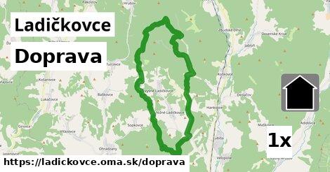 doprava v Ladičkovce