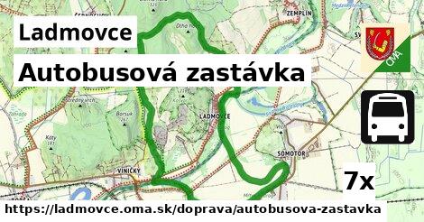 Autobusová zastávka, Ladmovce