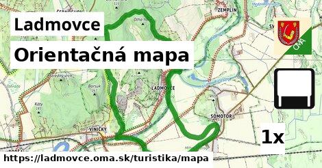 Orientačná mapa, Ladmovce