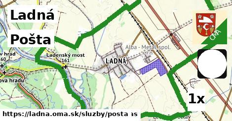 Pošta, Ladná