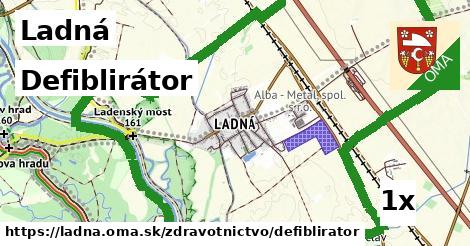 defiblirátor v Ladná