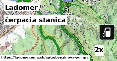 čerpacia stanica v Ladomer