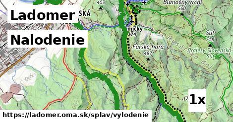 nalodenie v Ladomer