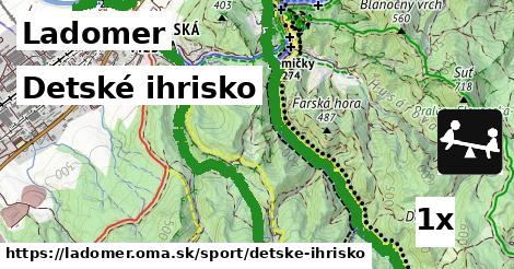 Detské ihrisko, Ladomer