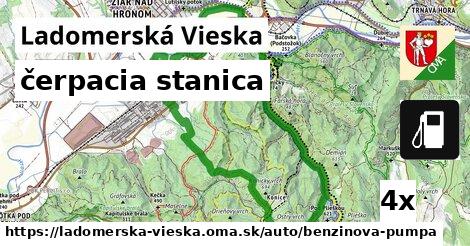 čerpacia stanica v Ladomerská Vieska