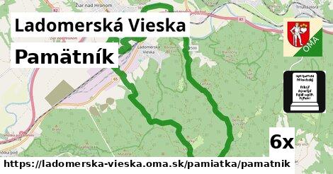 Pamätník, Ladomerská Vieska