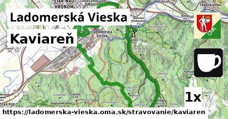kaviareň v Ladomerská Vieska