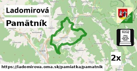 Pamätník, Ladomirová