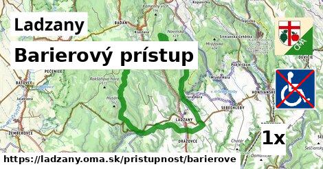 Barierový prístup, Ladzany