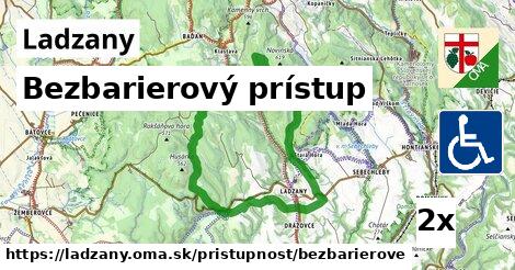 Bezbarierový prístup, Ladzany