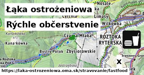 Všetky body v Łąka ostrożeniowa