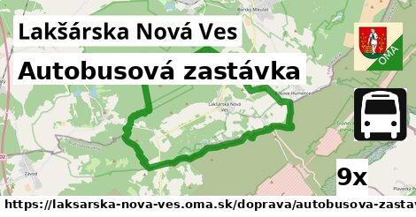 Autobusová zastávka, Lakšárska Nová Ves