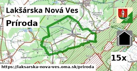 príroda v Lakšárska Nová Ves