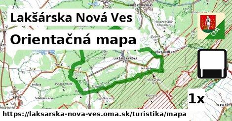 Orientačná mapa, Lakšárska Nová Ves