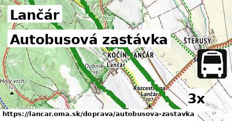 Autobusová zastávka, Lančár