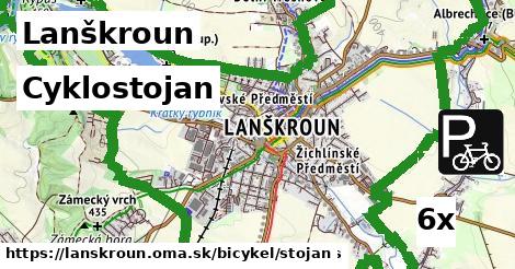 cyklostojan v Lanškroun