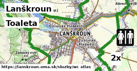 toaleta v Lanškroun