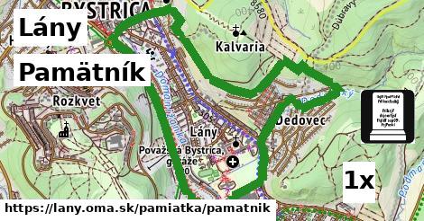 Pamätník, Lány