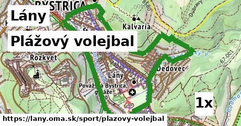 plážový volejbal v Lány